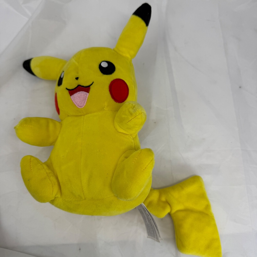Pokemon Pikachu Plush 2023 Nintendo Game Freak Yellow Stuffed Animal Toy
